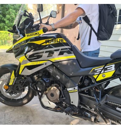 VSTROM 1050 RALLY BLACK BLUE